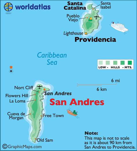 San Andres Map .